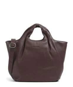 Philocalists Dearie Handtasche genarbtes Leder wein
