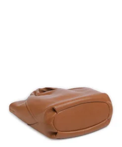 Philocalists Dearie Handtasche genarbtes Leder braun