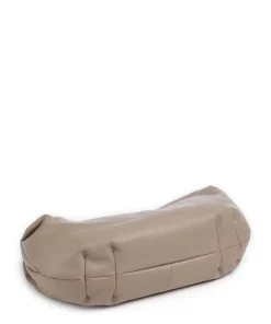 Philocalists Dewdrop Beuteltasche genarbtes Leder taupe