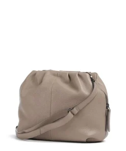 Philocalists Honey Umhängetasche genarbtes Leder beige