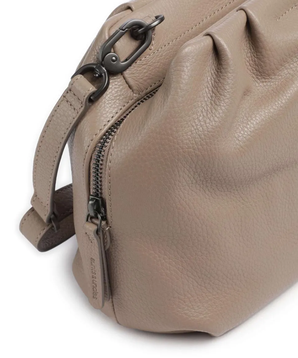 Philocalists Honey Umhängetasche genarbtes Leder beige