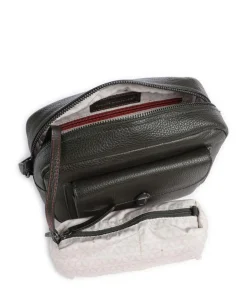 Philocalists Posh Umhängetasche genarbtes Leder khaki