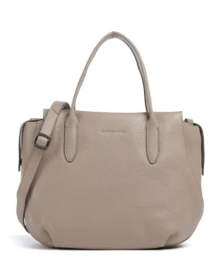 Philocalists Precious Handtasche genarbtes Rindsleder taupe