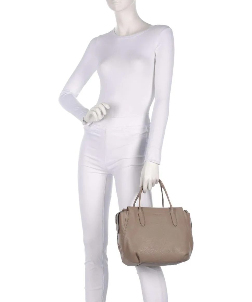 Philocalists Precious Handtasche genarbtes Rindsleder taupe