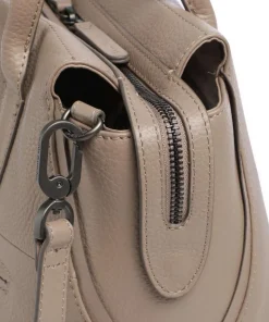 Philocalists Precious Handtasche genarbtes Rindsleder taupe