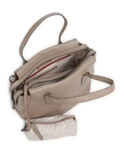Philocalists Precious Handtasche genarbtes Rindsleder taupe