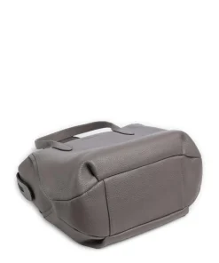 Philocalists Precious Handtasche genarbtes Rindsleder dunkelgrau