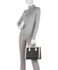 Piazza Edition Ariella Handtasche Lederimitat dunkelbraun