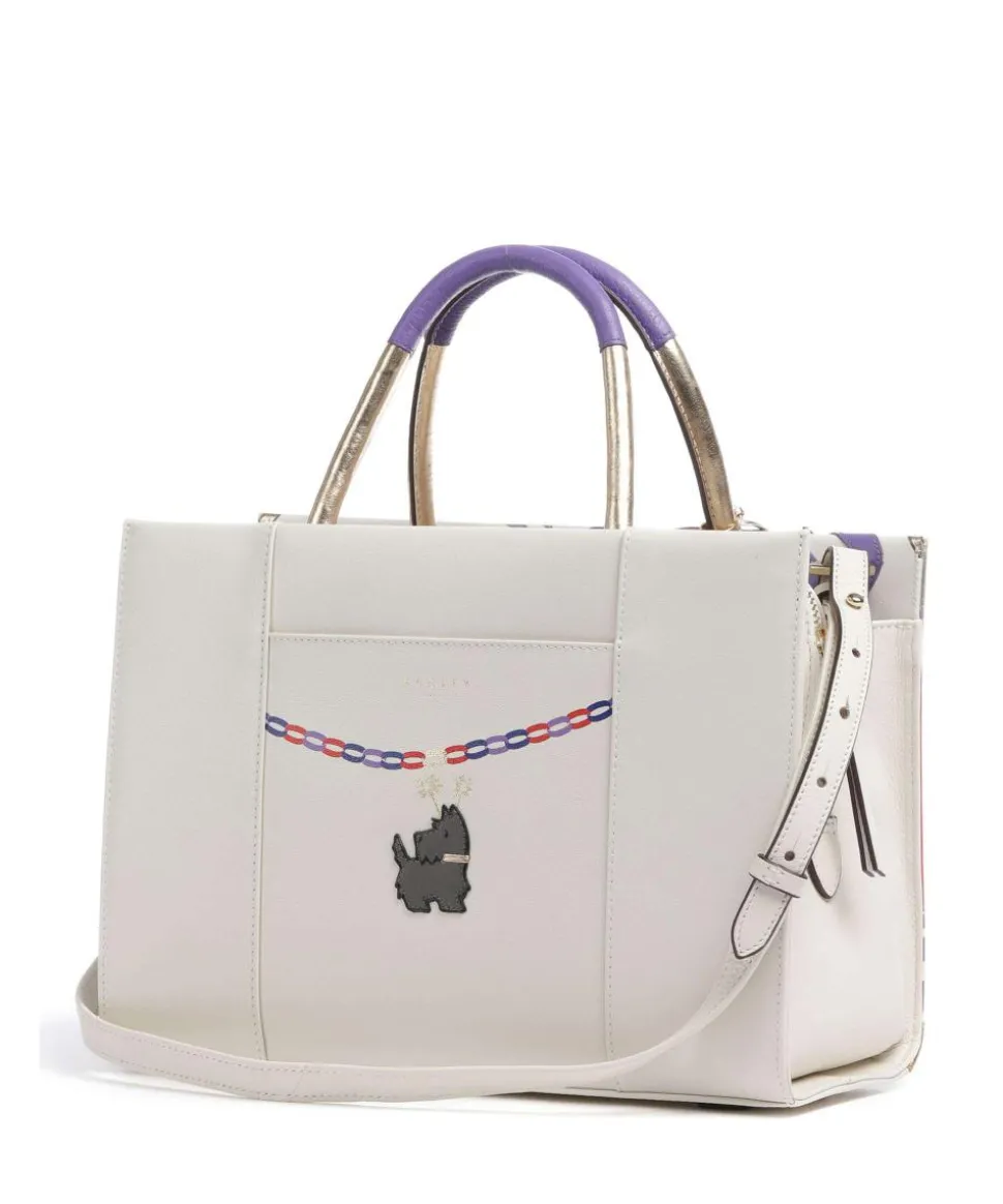 Picture Party Pals Handtasche fein genarbtes Rindsleder elfenbein