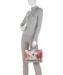 Picture Party Pals Handtasche fein genarbtes Rindsleder elfenbein