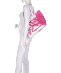 Pink Vandal Shopper Kunststoff weiß