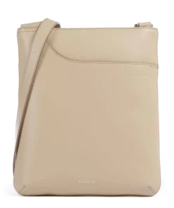 Pockets Small Umhängetasche fein genarbtes Rindsleder beige