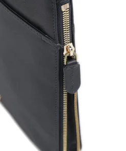 Pockets Umhängetasche fein genarbtes Rindsleder navy