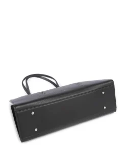 Portland Place Shopper genarbtes Rindsleder schwarz