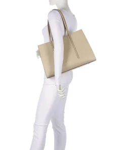 Portland Place Shopper genarbtes Rindsleder beige