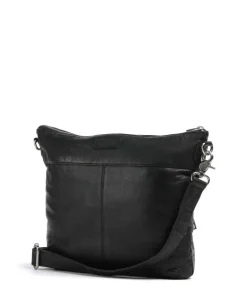 Power Field Umhängetasche Schafsleder schwarz