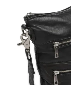 Power Field Umhängetasche Schafsleder schwarz