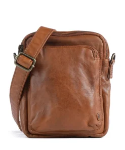 Power Field Umhängetasche Schafsleder braun