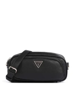 Power Play Umhängetasche Lederimitat schwarz