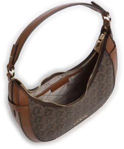 Preston Schultertasche Canvas braun