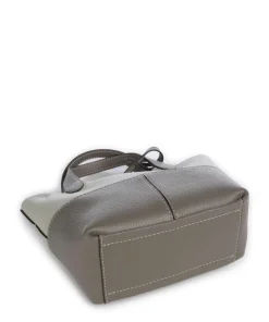 Primrose Mini Umhängetasche genarbtes Leder khaki