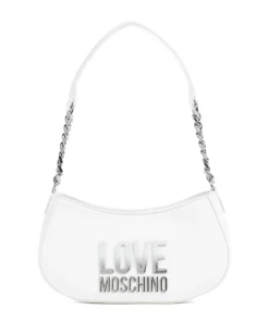 Prism Schultertasche Lederimitat weiß