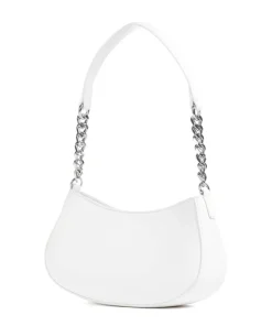 Prism Schultertasche Lederimitat weiß