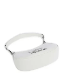 Prism Schultertasche Lederimitat weiß