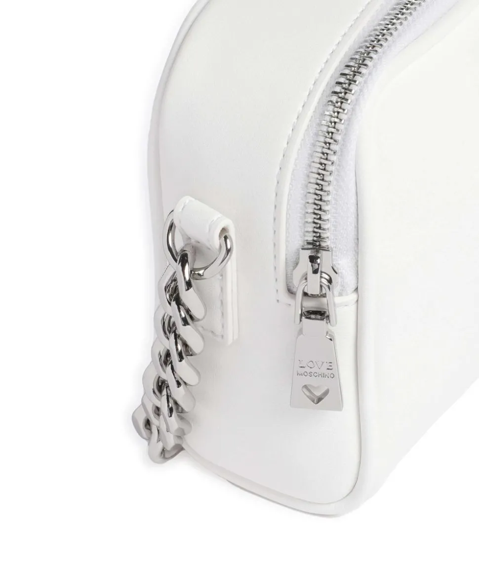 Prism Umhängetasche Lederimitat weiß