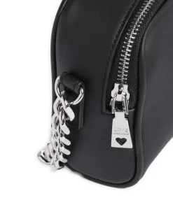 Prism Umhängetasche Lederimitat schwarz