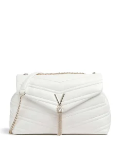 Privilege Schultertasche Lederimitat weiß