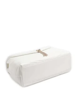 Privilege Schultertasche Lederimitat weiß