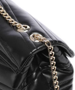 Privilege Schultertasche Lederimitat schwarz