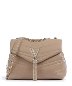 Privilege Schultertasche Lederimitat beige