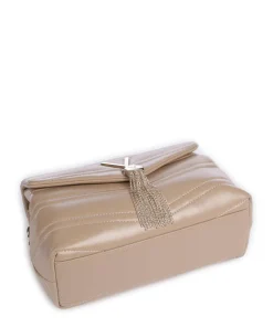 Privilege Schultertasche Lederimitat beige
