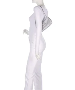 Prue Schultertasche Polyester silber