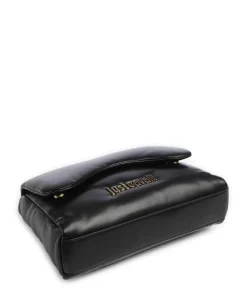 Puffy Foulard Schultertasche Lederimitat schwarz