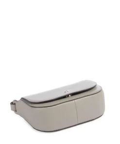 Pura S Umhängetasche genarbtes Rindsleder beige