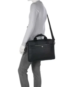 Quantic Aktentasche 15″ Lederimitat schwarz