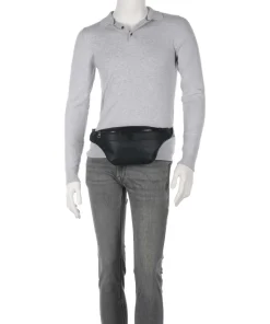 Quantic Gürteltasche Lederimitat schwarz