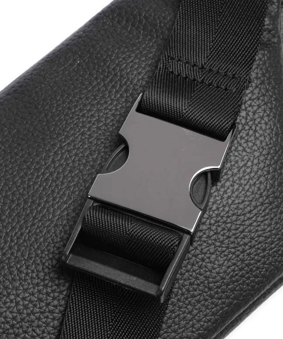 Quantic Gürteltasche Lederimitat schwarz