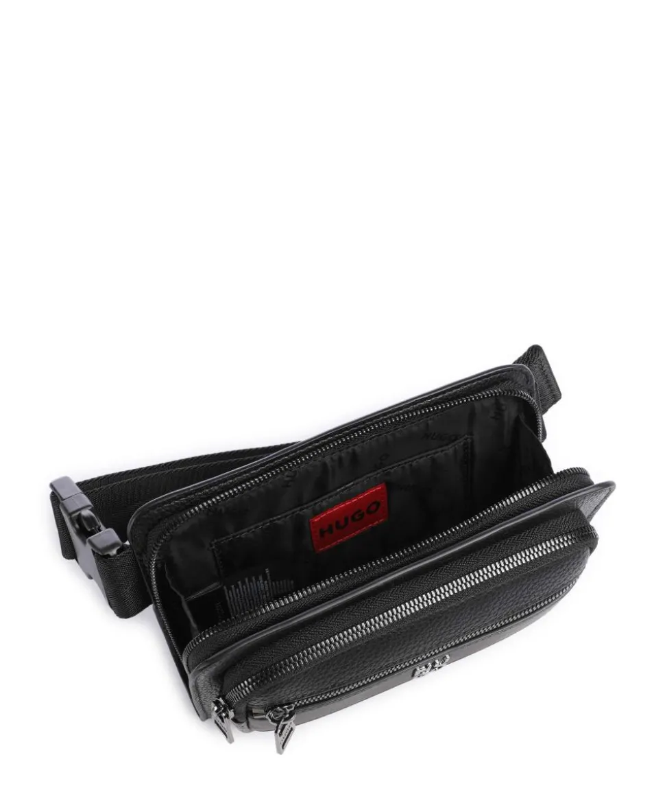 Quantic Gürteltasche Lederimitat schwarz