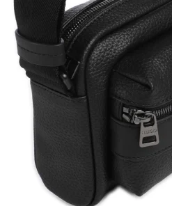 Quantic Umhängetasche Lederimitat schwarz