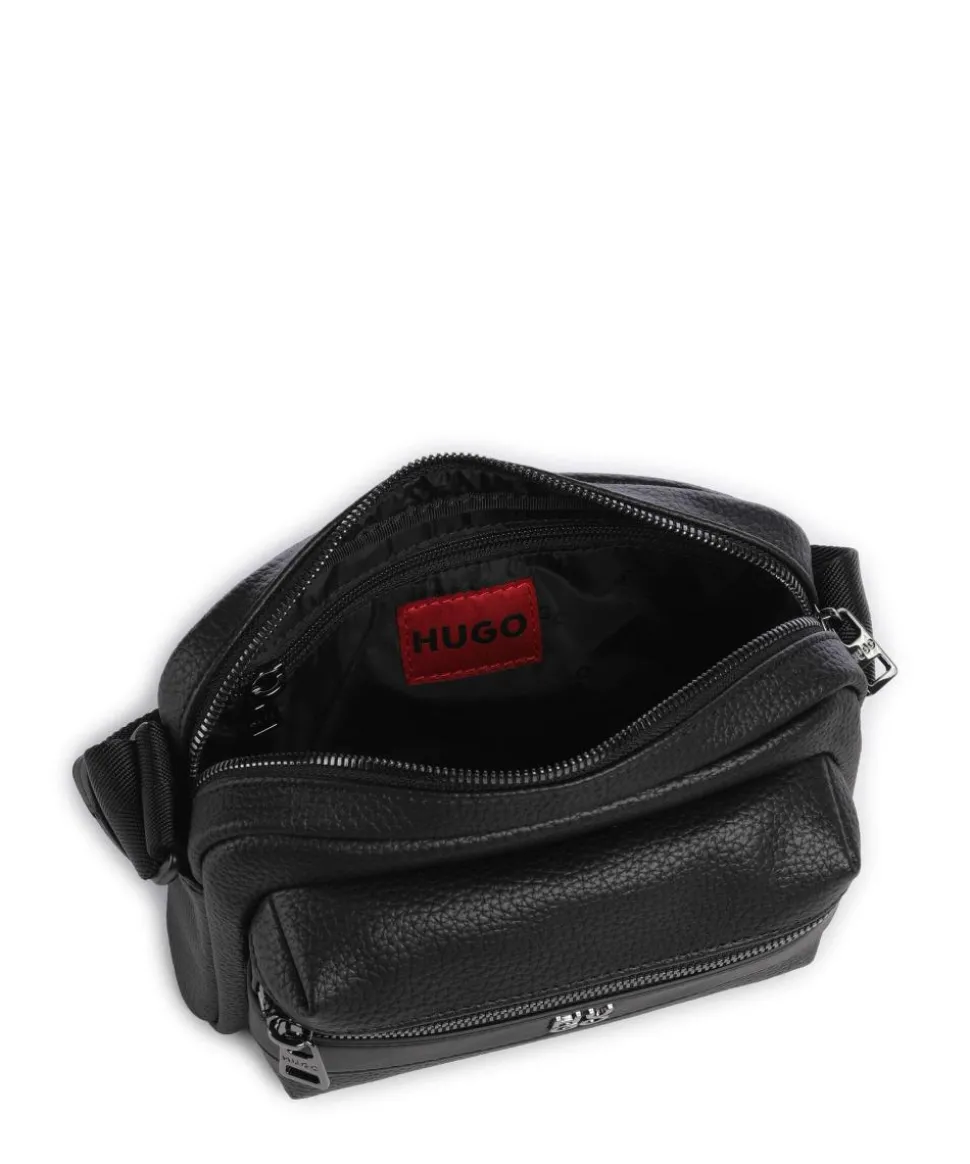 Quantic Umhängetasche Lederimitat schwarz