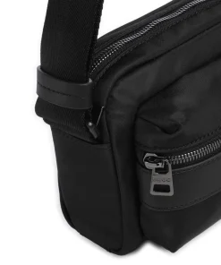 Quantic Umhängetasche recyceltes Polyester schwarz