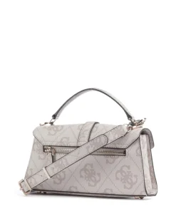 Queensland Big 4G Logo Handtasche Lederimitat elfenbein