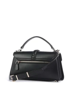 Queensland Handtasche Lederimitat schwarz