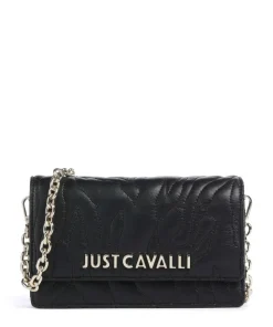 Quilted Zebra Geldbörse Lederimitat schwarz