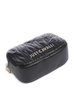 Quilted Zebra Umhängetasche Lederimitat schwarz