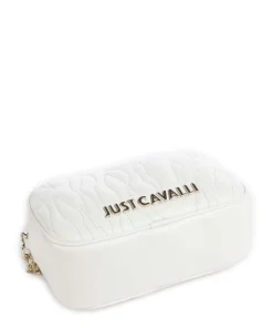 Quilted Zebra Umhängetasche Lederimitat weiß